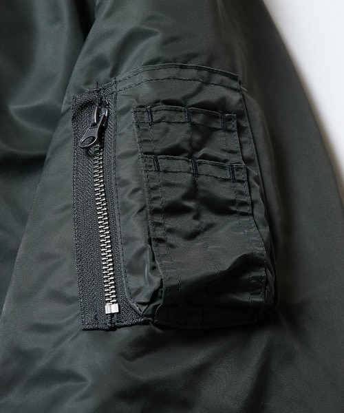 MA-1  ダークグリーン ビッグシルエット フリークスストア セールBig Silhouette MA-1⁄別注 ビッグシルエット MA-1 フライト