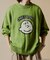 限定展開 PEANUTS/ピーナッツ 別注 ビッグシルエット クルーネック ジャガードニット/チャーリー・ブラウン