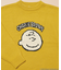 限定展開 PEANUTS/ピーナッツ 別注 ビッグシルエット クルーネック ジャガードニット/チャーリー・ブラウン