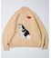 限定展開 ビッグシルエット ジップアップ カウチンニット/セーター