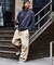 限定展開 KELTY×FREAK'S STORE/ケルティ 別注 ワンポイント ヴィンテージロゴ クルーネックスウェット/ビッグシルエット