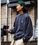 限定展開 KELTY×FREAK'S STORE/ケルティ 別注 ワンポイント ヴィンテージロゴ クルーネックスウェット/ビッグシルエット