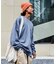 限定展開 KELTY×FREAK'S STORE/ケルティ 別注 ワンポイント ヴィンテージロゴ クルーネックスウェット/ビッグシルエット