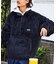 限定展開 リラックスフィット ナイロン フリース リバーシブル アノラック/プルオーバー
