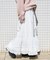 タック レース スカート/ティアードスカート