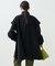 ウーリー ケープ スリーブ ショートコート