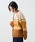 別注 ボーダー ニットカーディガン