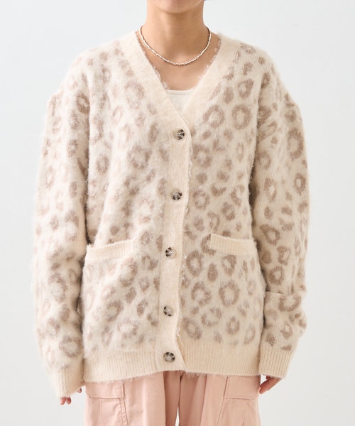 レオパード ニット/ニットカーディガン｜フリークスストアの通販