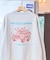 限定展開 SHE WOLF DINER×FREAK'S STORE/シーウルフダイナー 別注 ビッグシルエット バックプリント クルーネックスウェット/CAR