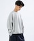 限定展開 ワイドシルエット ショートレングス クルーネックスウェット