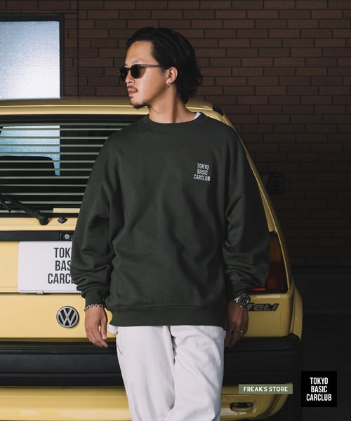 限定展開 tokyo basic car club×FREAK'S STORE 別注 ビッグシルエット