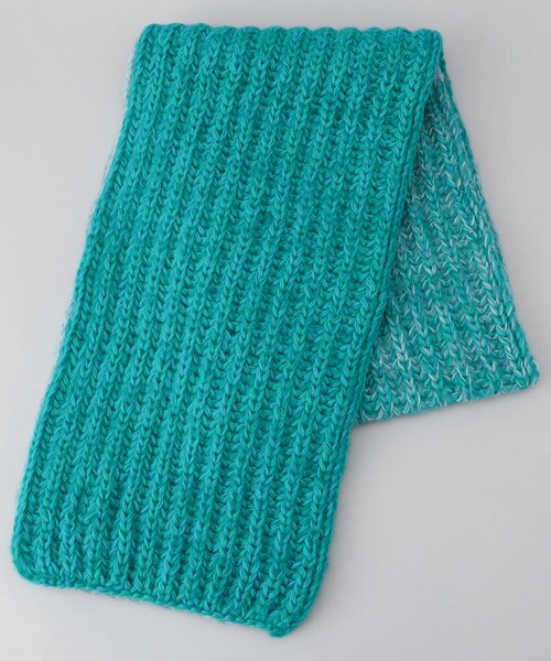HAND KNIT LONG MUFFLER / ハンドニット ロングマフラー｜フリークス