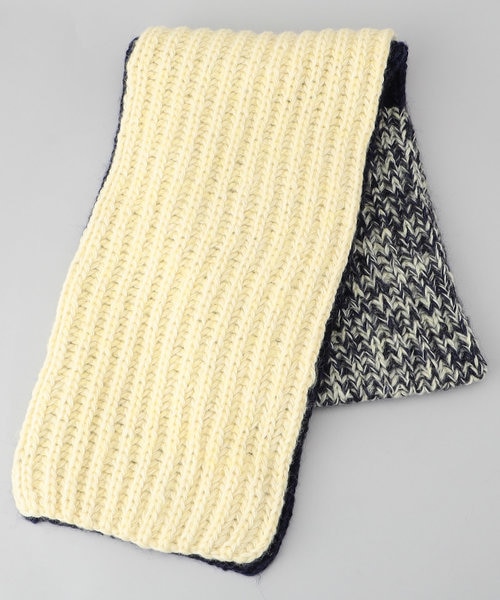 HAND KNIT LONG MUFFLER / ハンドニット ロングマフラー｜フリークス