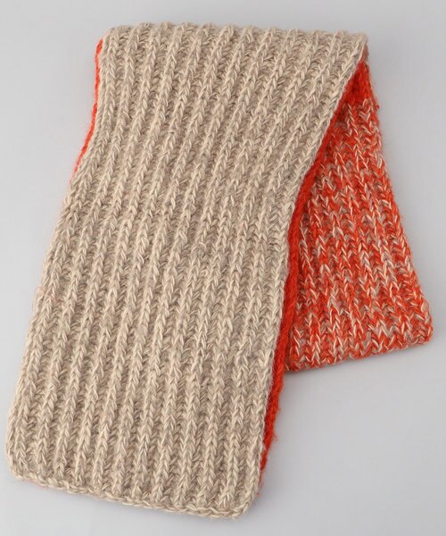 HAND KNIT LONG MUFFLER / ハンドニット ロングマフラー｜フリークス