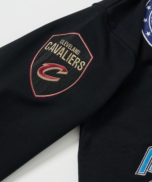 別注 NBA チームワッペン刺繍 裏毛 クルーネックスウェット