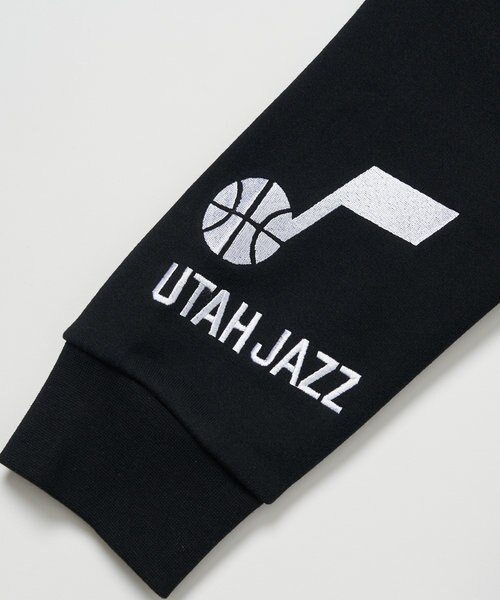 別注 NBA チームワッペン刺繍 裏毛 スウェットパーカー
