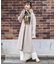 ビーバー ロング ステンカラーコート