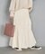 アシメ ギャザースカート