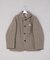 WOMEN'S WOOL PILE ROUND COLLAR JACKET/ウィメンズ ウールパイル ラウンドカラー ジャケット