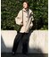 WOMEN'S WOOL PILE ROUND COLLAR JACKET/ウィメンズ ウールパイル ラウンドカラー ジャケット