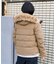 WOMEN'S FAUX FUR HOODED DOWN JACKET/ウィメンズ フェイクファー フーデッド ダウンジャケット