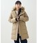 FAUX FUR HOODED DOWN COAT/フェイクファー フーデッド ダウンコート