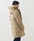 FAUX FUR HOODED DOWN COAT/フェイクファー フーデッド ダウンコート