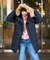 FAUX FUR HOODED DOWN COAT/フェイクファー フーデッド ダウンコート