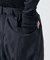 ベルト付き ナイロン フリースパンツ/カーゴパンツ
