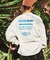 限定展開 SOLSO PARK×FREAK'S STORE/ソルソパーク 別注 ビッグシルエット バックプリント クルーネックスウェット