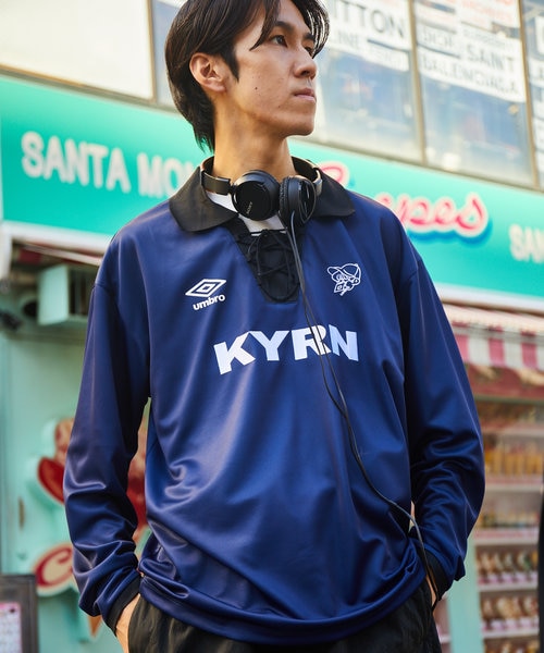 kaoyorinakami×umbro×FREAKS STORE サッカーシャツ kaoyorinakami×umbro×FREAK'S STORE Triple Logo Soccer Shirts