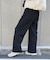裏毛 ワイドパンツ/ イージーパンツ