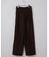 ウーリー タックワイドパンツ