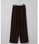 ウーリー タックワイドパンツ