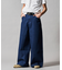 ワイドフレアシルエット デニムパンツ【限定展開】