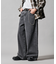 ワイドフレアシルエット デニムパンツ【限定展開】