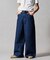 ワイドフレアシルエット デニムパンツ【限定展開】