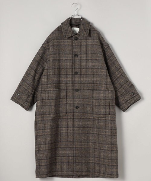 フリークスストア 尾州 ステンカラーコート FREAK'S STORE（フリークスストア）の「尾州 ステンカラーコート