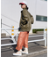 フェイクレザーブルゾン