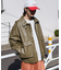 フェイクレザーブルゾン