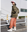 フェイクレザーブルゾン