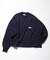 Wool Cotton Loop Back Sweatshirt/ウール コットン ループ バック クルーネックスウェットシャツ