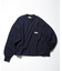 Wool Cotton Loop Back Sweatshirt/ウール コットン ループ バック クルーネックスウェットシャツ