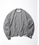 Wool Cotton Loop Back Sweatshirt/ウール コットン ループ バック クルーネックスウェットシャツ