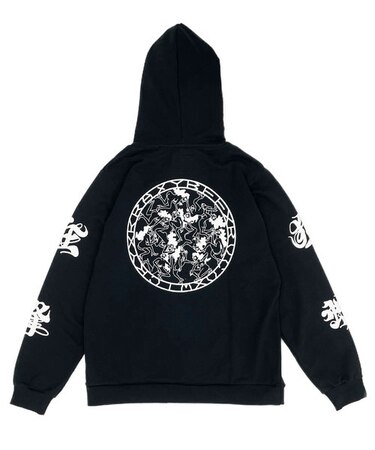 限定展開 KRAZY BEE HOODIE / クレイジービー フーディ / バック 