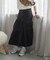 別注 Asymmetry Tiered Skirt/アシンメトリー ティアードスカート/ギャザースカート/デニムスカート