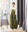 別注 Vintage Gather Overall Skirt/ヴィンテージ ギャザー オーバーオール スカート/ワンピース