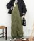 別注 Vintage Gather Overall Skirt/ヴィンテージ ギャザー オーバーオール スカート/ワンピース