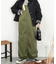 別注 Vintage Gather Overall Skirt/ヴィンテージ ギャザー オーバーオール スカート/ワンピース