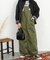 別注 Vintage Gather Overall Skirt/ヴィンテージ ギャザー オーバーオール スカート/ワンピース